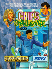 Chip's Challenge Amiga US box art